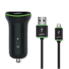 Polnilec za avto 12v Dual 2xUSB UJOIN Vs96 3.1A Apple lightning